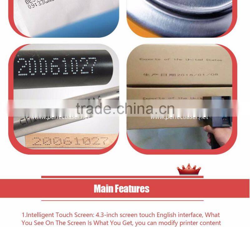 Perfect Laser- Mini Portable Packing Logo Inkjet Printer-PM-600B-Lily