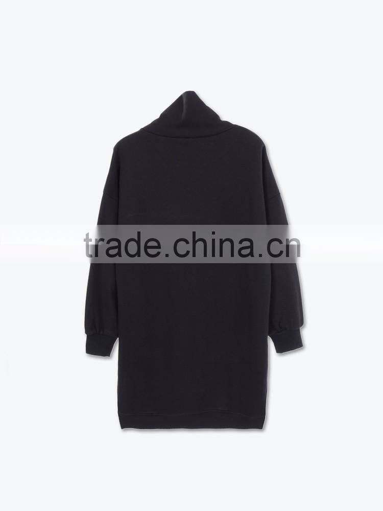 long sleeve plus size wholesale latest formal chinese cotton clothing sweater new ladies fashion dress 2017 design patterns