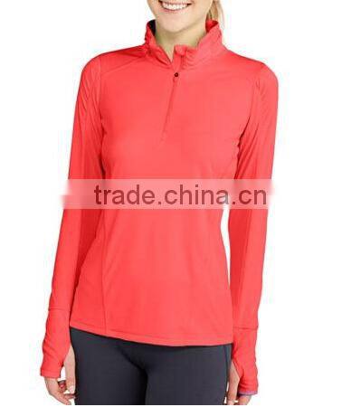 New Women's Quarter Zip Jacket