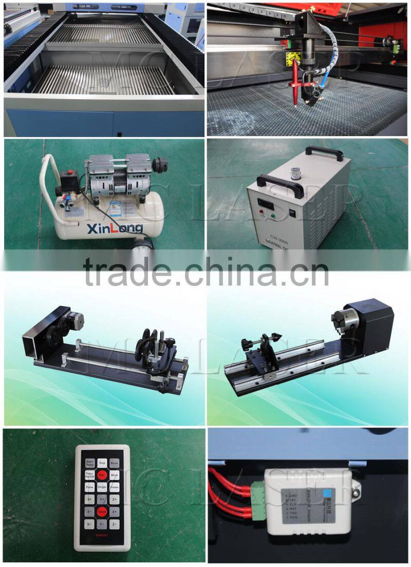 MC1325 CO2 CNC 150 watt leather laser cutting machine price