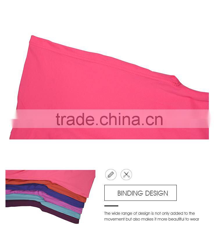 New design cool dry custom women sport t shirt fitness clothes running apparel