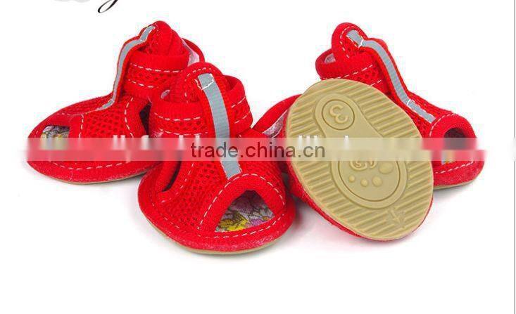 fashionable trendy summer dog shoes