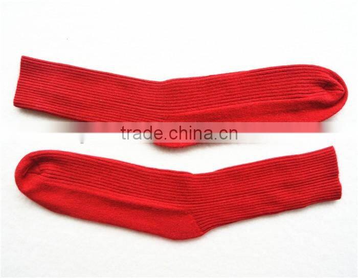 Alibaba China wholesale mens long cashmere flat and rib knit socks