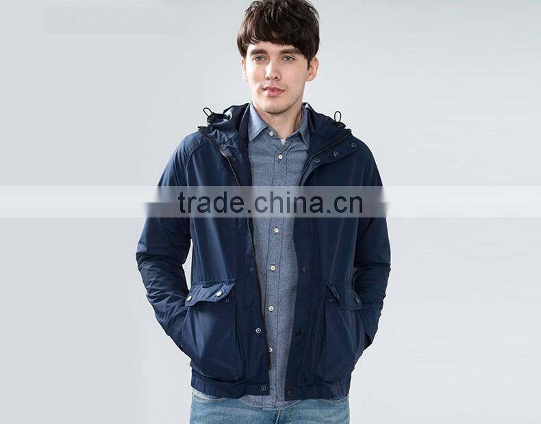2-In-1 Detachable Fashion Coat Men Padded Quilting Jacket