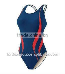 New style women swim wear custom one piece swimsuit