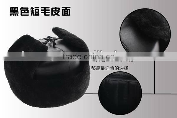 2013 new fashion style warm and soft windproof polar fleece winter snow cap