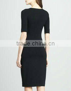 New arrival Ladies Formal Fitted Pencil Dress 3044
