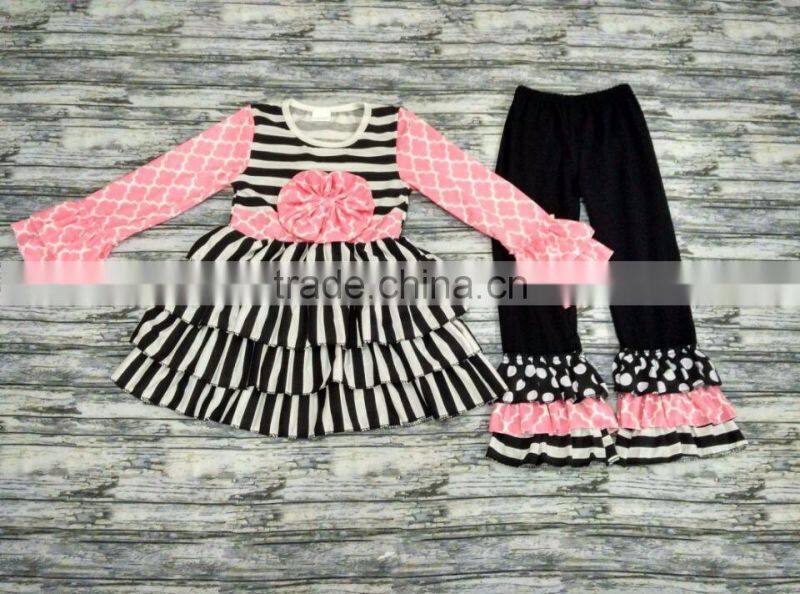 Wholesale children's boutique clothing fall baby clothing outfits kid clothes BY-P318