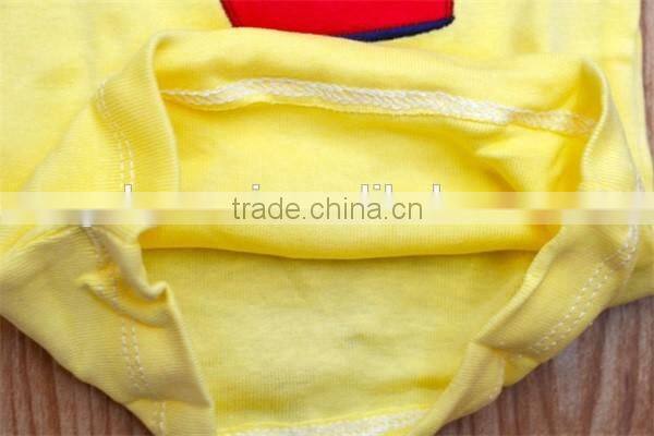 Summer Hot Sale cartoon Design o-neck snapping Baby T-shirt set