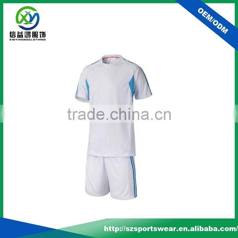 OEM sports suit gym wear for kids perofrmance material anti-UV Football clothing
