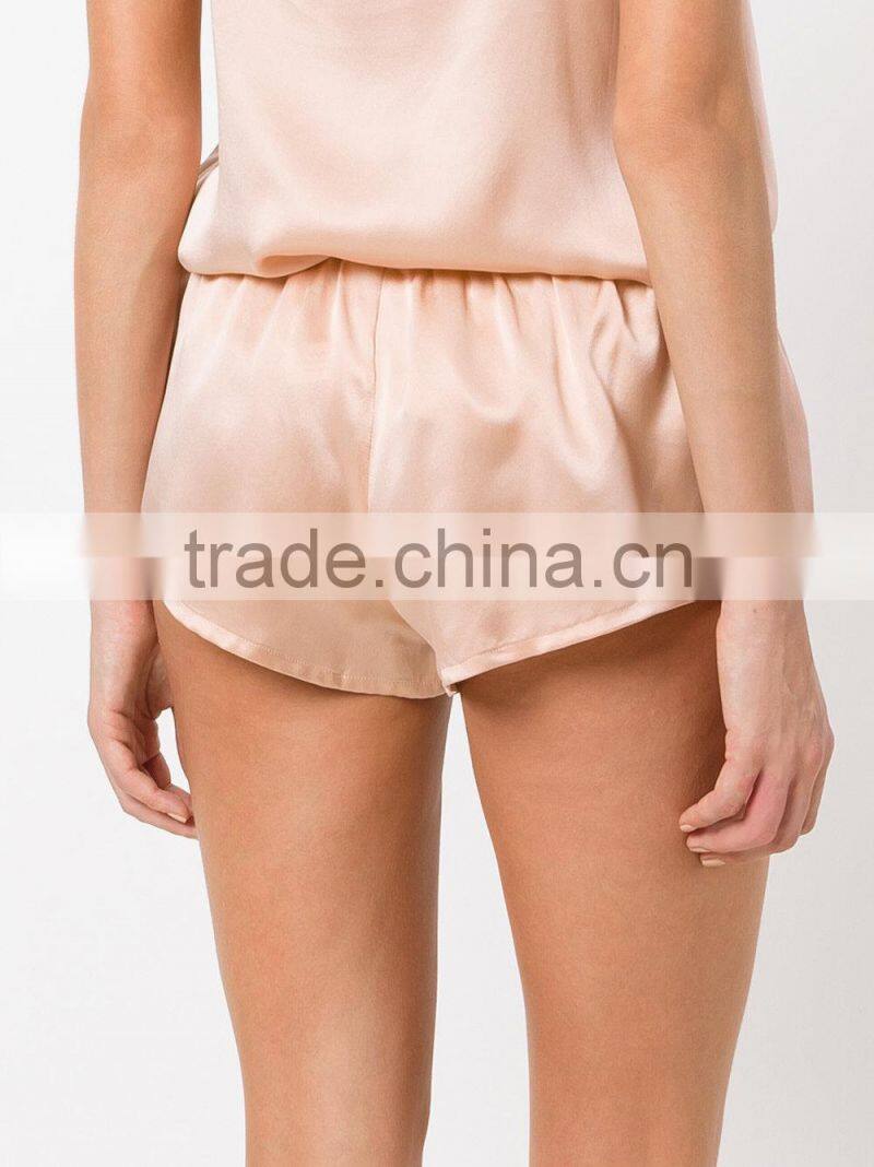 2017 custom made women's summer slim fit sleep shorts girls comfortable sleep shorts wholesale