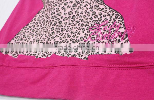 Custom wholesale summer pajamas for women cotton leopard printing pajama set