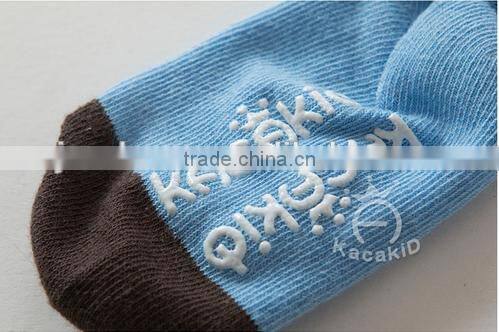 baby cute cotton socks, silicone print baby socks,baby socks
