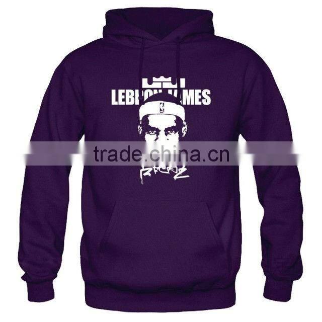 Custom design unisex cotton pullover hoodie / 100 cotton hoodies T13329