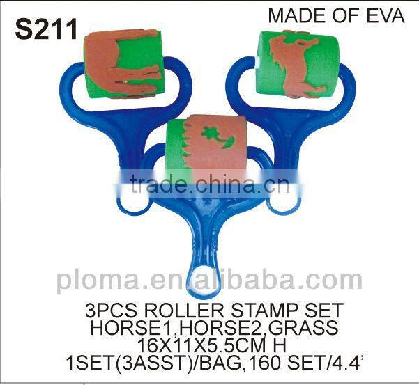 EVA STAMP (S208) 5PCS ROLLER STAMP SET