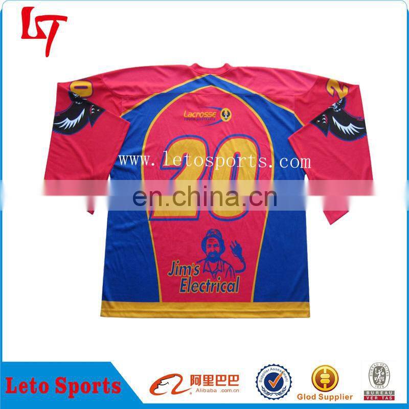 High Quality Eagle Ice Hockey Jersey for Player/ Custom Design Ice Hockey Team Uniforms