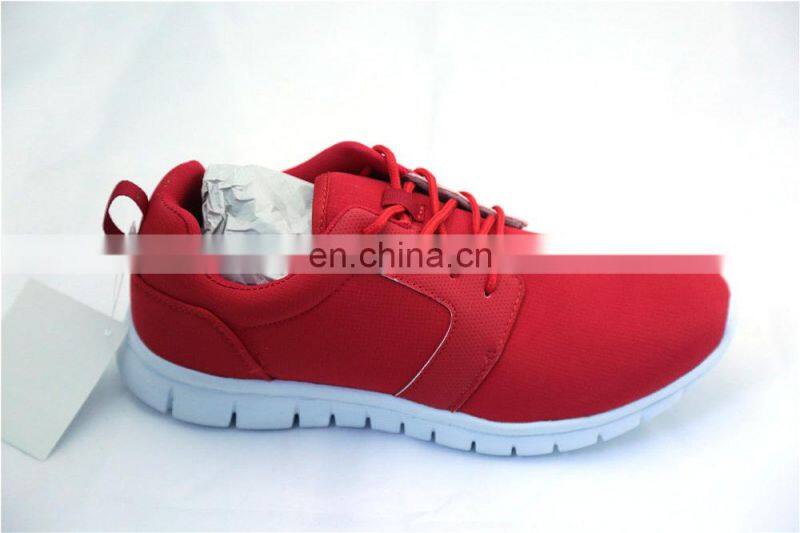 Wholesale red men shoes sports sneaker phylon running shoes mesh