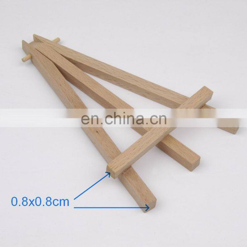 Christmas gift mini beech wood art easel