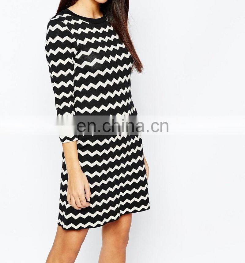 2016 most popular latest sexy nighty stripe dress picture