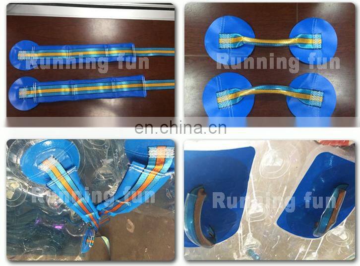 Factory Price PVC/TPU body inflatable bumper ball for adult ,human sized hamster ball