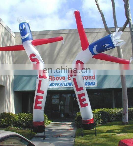 Inflatable sheep animal lamp post with light for decoration