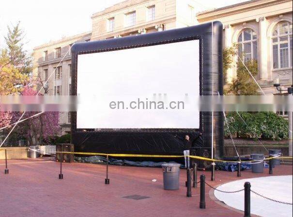 custom size inflatable screen Inflatable outdoor Movie Screen For party events