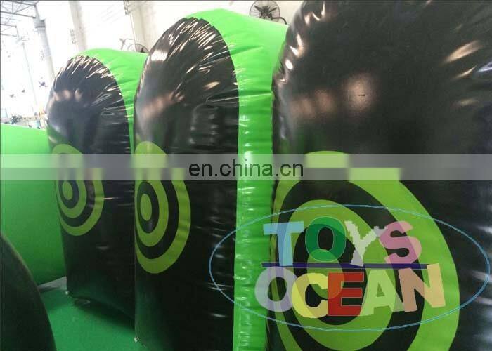 2016 funny outdoor game inflatable paintball tank for adult