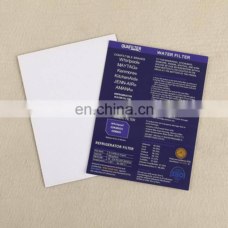 factory wholesale customized PVC waterproof self adhesive stickers for environmental protection label