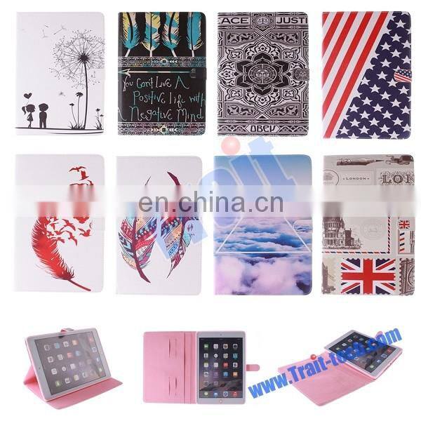 England Flag Pattern Soft TPU+ PU Leather Antiscratch Full Body Case for Samsung Galaxy Tab S2 T710