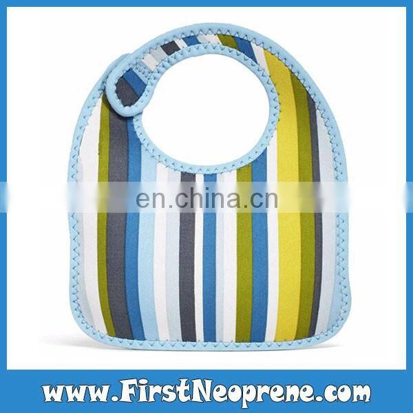 Washable Factory Production Baby Promotion Neoprene Bibs