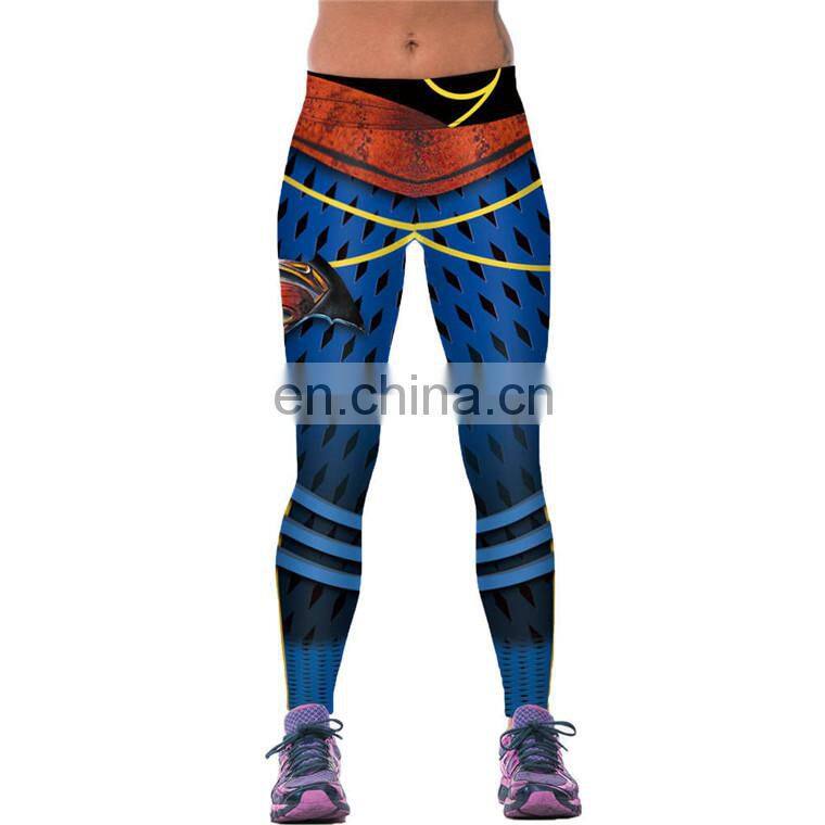 Fitness Dylan Digital Printing Women Stretch Tight Custom Sexy Pants