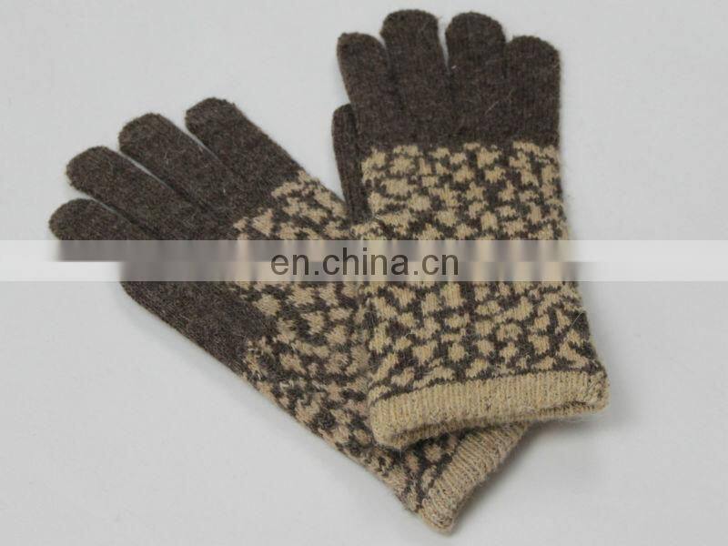 2013 winter thick warm glove Korean rabbit gloves fashion hand gloves (JDG-001 col.01#)