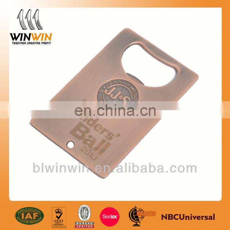 good quality cast iron blank bottle opener