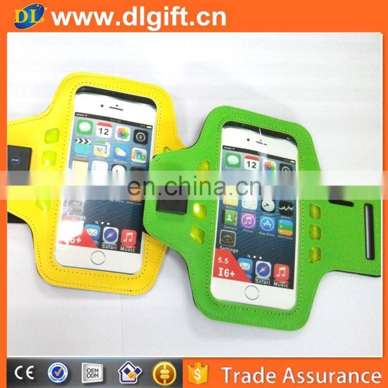 For apple phone sports armband, mobile phone Sport Armband Case with Key Holder and Headphone Jack