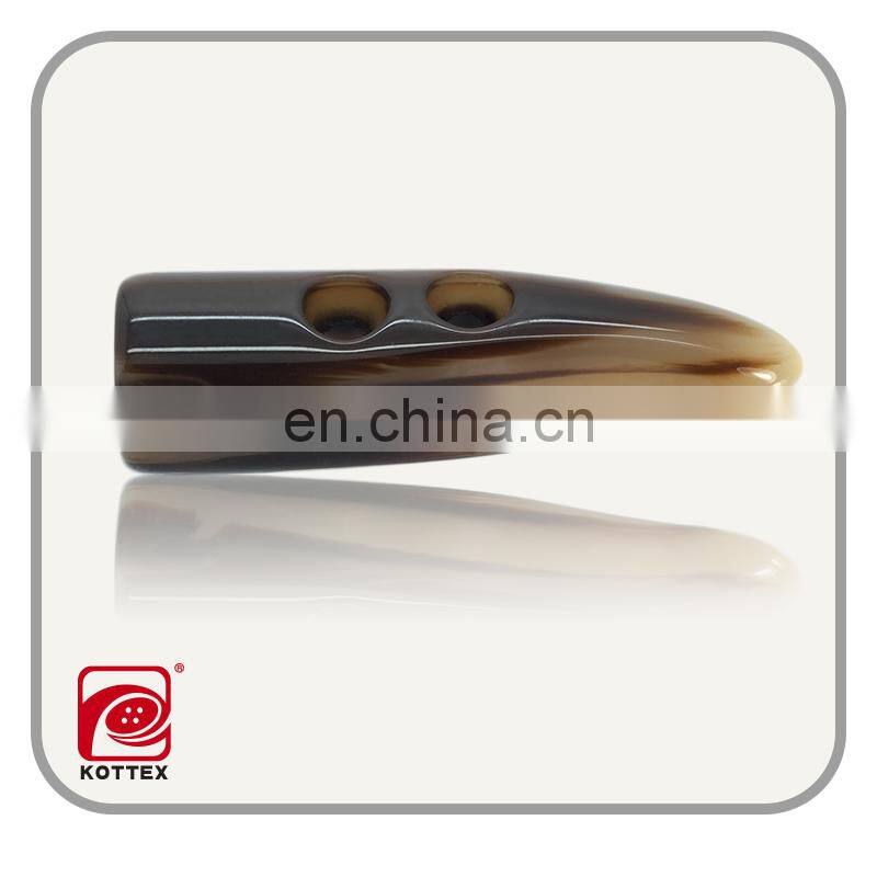 Wholesale wooden toggle button, plastic resin toggle button,button factory