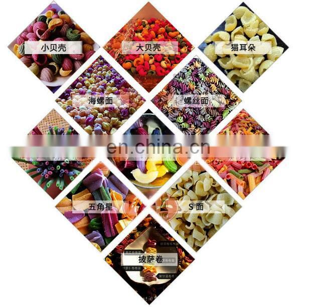 Best selling large capacity conch noodle making machine with high manufacture precision