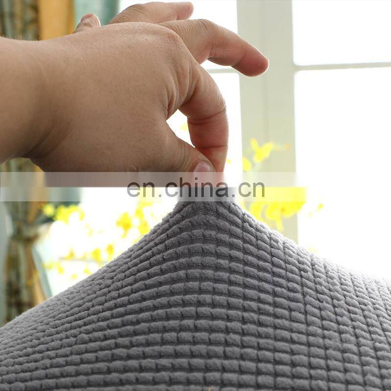 Wholesale sectional 7 seater sofa covers set couch cover for l shaped design couch