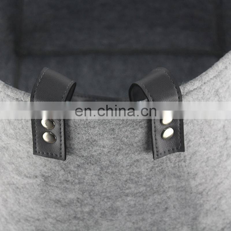 custom printing durable baby toys clothes laundry basket wheeled storage boxes with handle