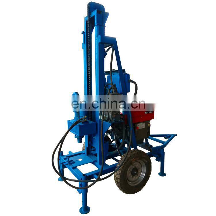 Diesel hydraulic water well drilling machine / Water Bore Well Drilling Machine