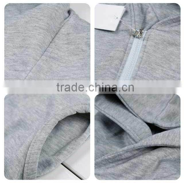 Zipper design factory price hot sale hoddies and sweatshirts for men