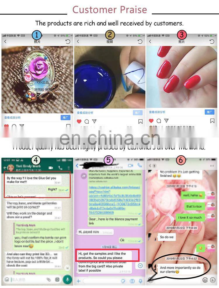 Qian shen shenghui manufacturer OEM/ODM long lasting non toxic true 48 color uv led nail gel polish