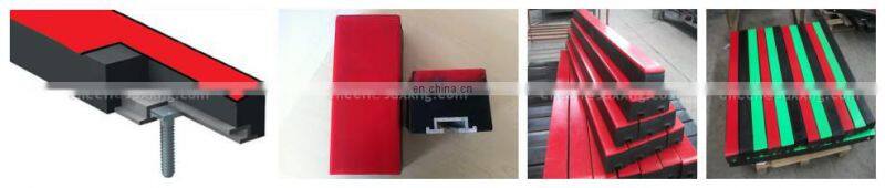 uhmwpe bars for conveyor belt impact bed/colorful UHMWPE plastic Rod pe-uhmw bar