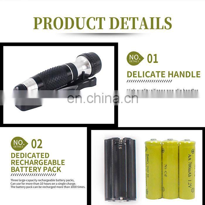 Honeyson hotel room wall mounted emergency torch flash light