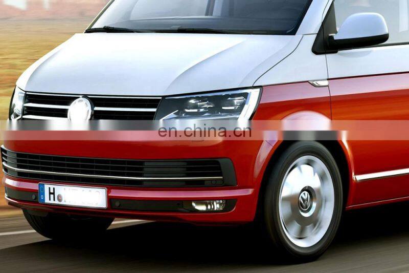 Car Fog Lamps For Volkswagen T6 T7 Transporter / Multivan / Caravelle 2016 2017 12V
