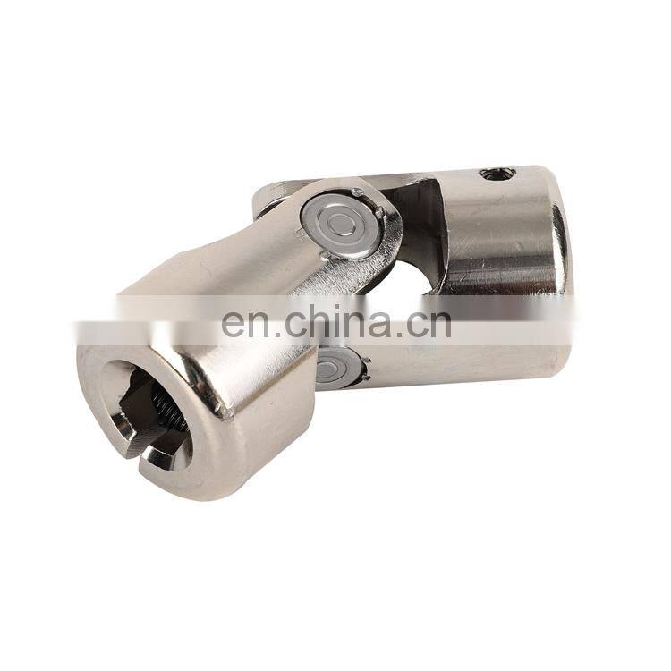 Custom OEM CNC Double D U-joints Bearing Needle Bearing Stainless Steel Universal Steering U Joint