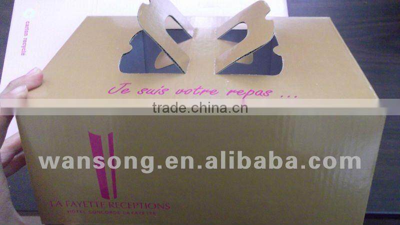 New corrugated paper packaging box