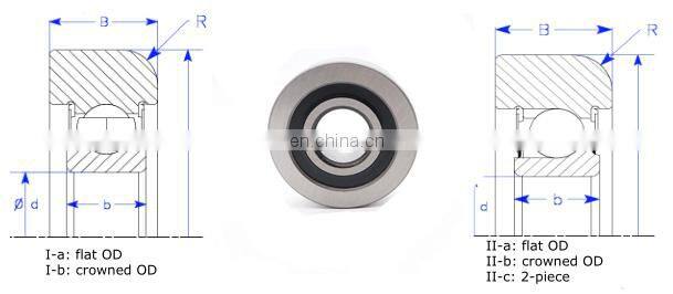 Top Quality Forklift Mast Bearing MG208FFJ