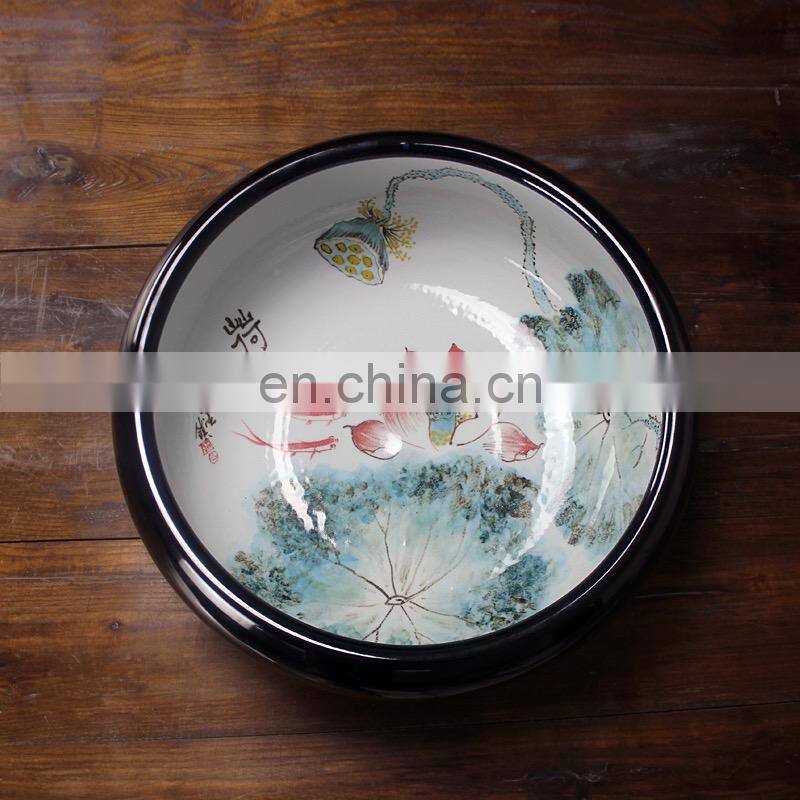 Special Jingdezhen Decorative Ceramic Porcelain Fish Bowls