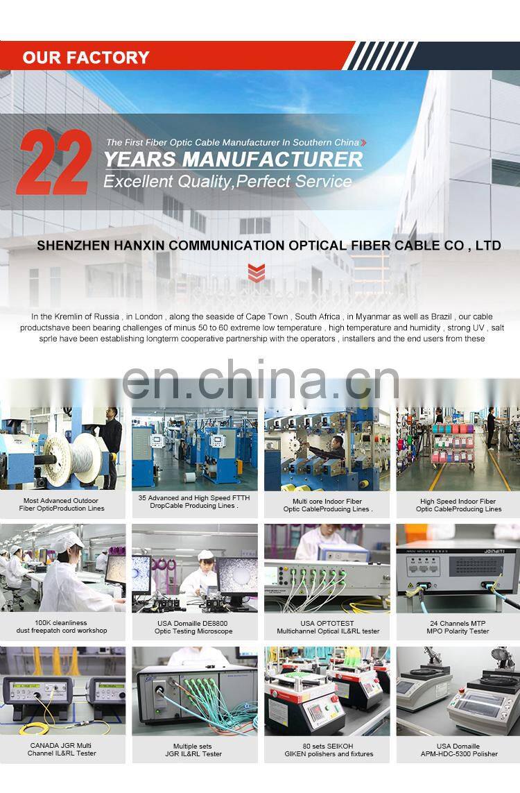 Optico Fibra ASU / AS 12fo Drop Compacto 1fo Single mode Outdoor fiber optic cable