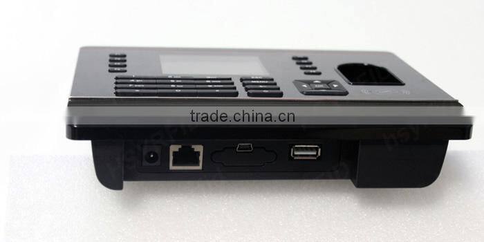 TCP/IP USB Free Software Finger Print RFID Card Reader Spanish Time Attendance